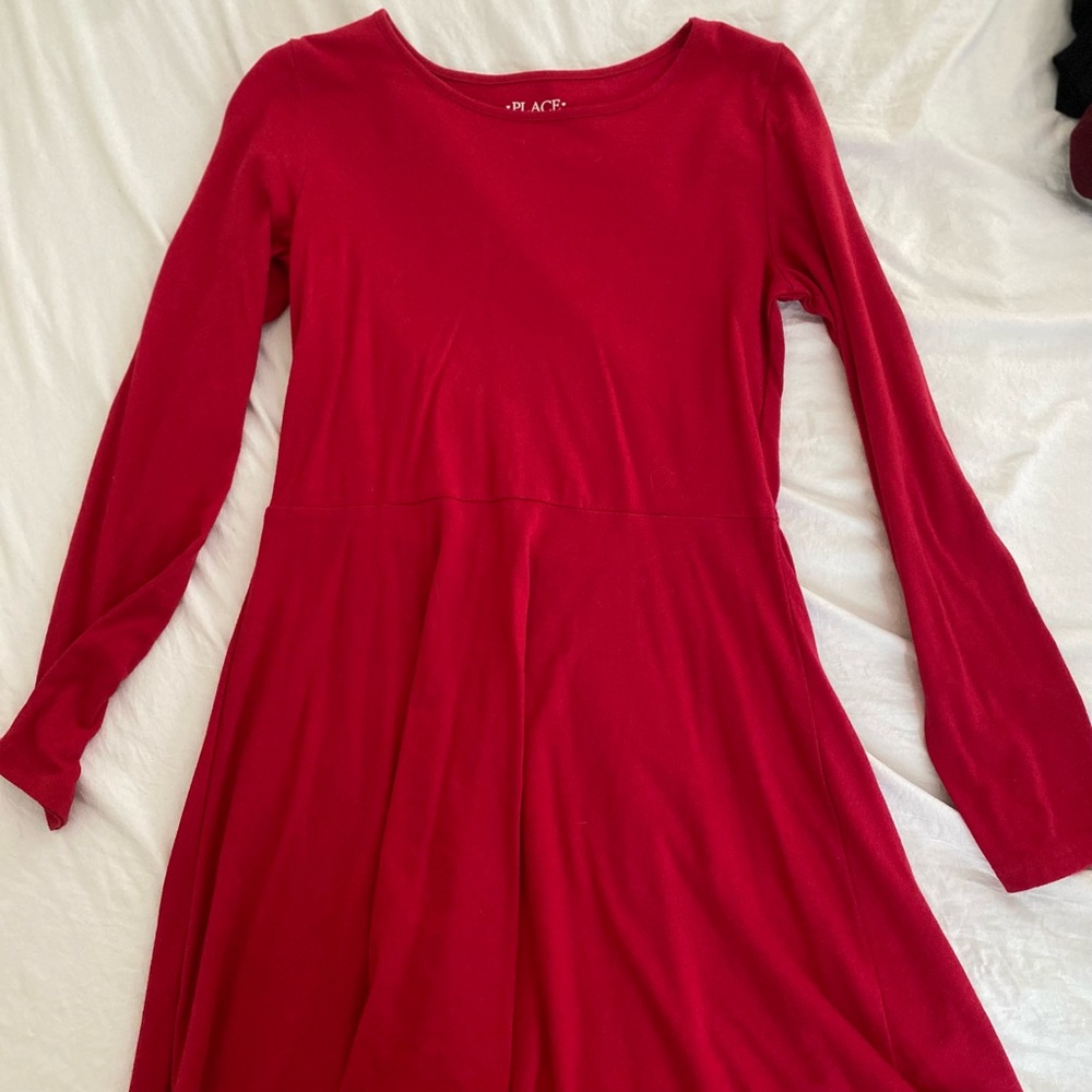 Children’s Place red dress.